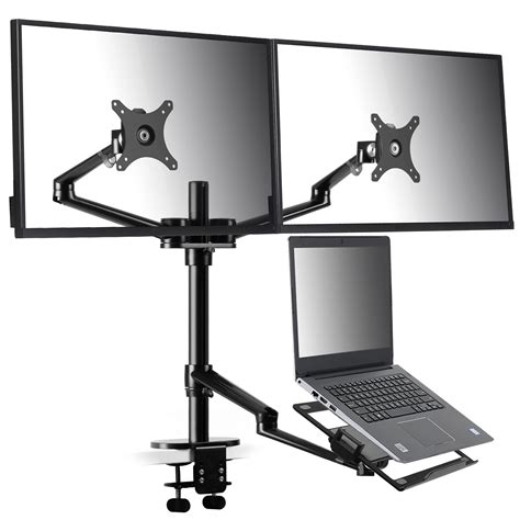 Buy Viozon Monitor And Laptop Mount 3 In 1 Adjustable Triple Monitor