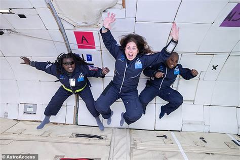 Disabled Astronauts In Training Complete A Zero Gravity Flight 25