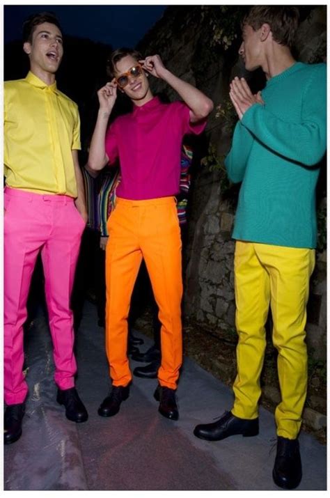 Bright Colours Yeah Party Time Neon Fashion Neon Outfits Men Neon