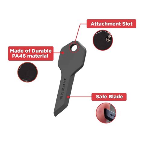 Keysmart Safeblade Finger Safe Keychain Box Cutter The Green Head