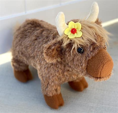 Highland Cow Soft Toy Pattern Wow Blog