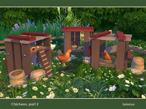 Soloriya Chickens Part 2 Sims 4
