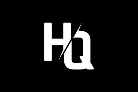 Monogram Hq Logo Design Graphic By Greenlines Studios · Creative Fabrica