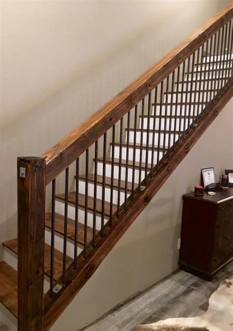 Inspirational Rustic Metal Stair Railing References Stair Designs
