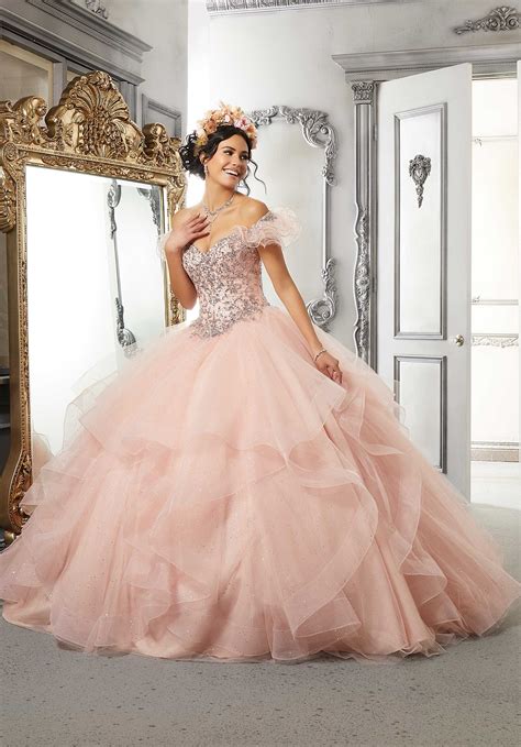 Tulle Quinceañera Ball Gown Morilee