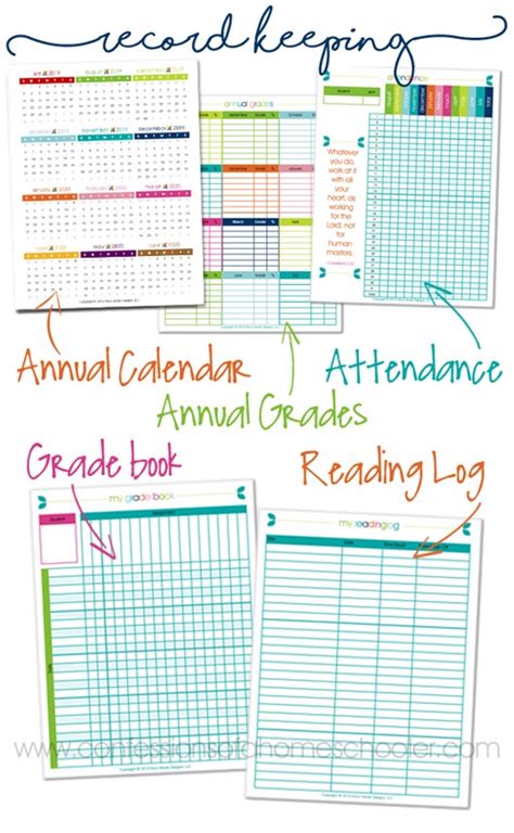 Check out the new, beautifully designed autumn collection, shop today! 2019-2020 Homeschool Lesson Planner - Confessions of a ...