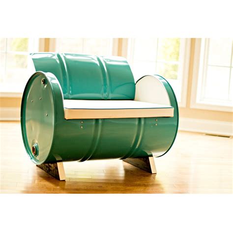 Drum Barrel Belair Armchair Recycled Furniture Armchair Barrel Chair