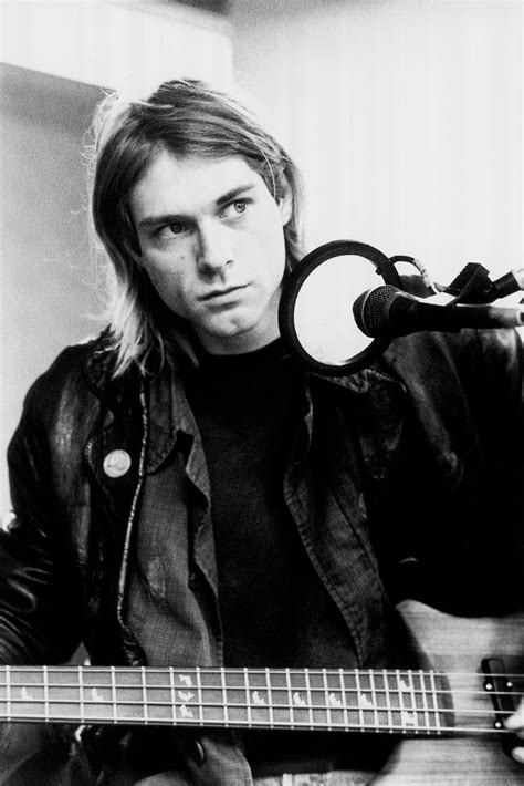 Kurt donald cobain (ahus) , jokingly known as kurdt kobain in bleach's personnel credits (born february 20, 1967), he is the lead singer, lead guitarist, and primary songwriter for nirvana. Aberdeen's Kurt Cobain Day Features Weird Crying Statue - Rolling Stone