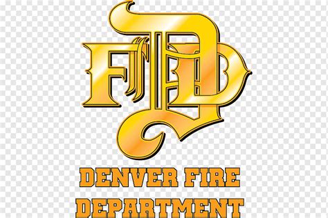 Denver Fire Department Logo Graphic Design Fire Fonts Text Poster