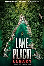 Legacy finds the team of young explorers out to reveal the secrets of an area removed from modern day maps and hidden behind electric fences. Lake Placid Legacy (in Hollywood Movies )