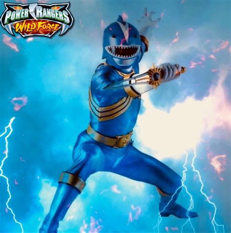 Blue Wild Force Ranger Power Rangers Wild Force Ranger Mighty