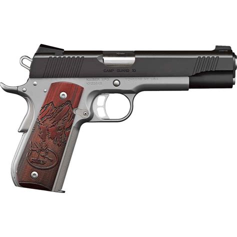 Kimber Camp Guard 10mm Auto 5in Stainlessblack Pistol 81 Rounds