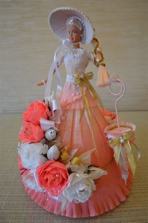 Barbie Chocolate Bouquet You Can Make For Next Birthday Party Candy