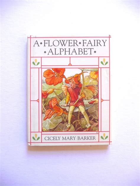 The Flower Fairies Alphabet Book With Illustrations By Cicely Etsy