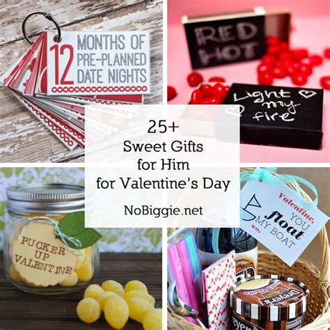 Maybe you would like to learn more about one of these? 25+ Sweet Gifts for Him for Valentine's Day | NoBiggie