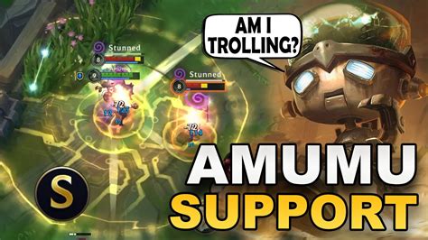 SUPPORT WITHOUT SUPPORT ITEM DON T TRY THIS AT HOME Amumu Support