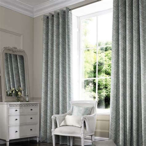 Morgan Teal Blue Made To Measure Curtains Tonys Textiles