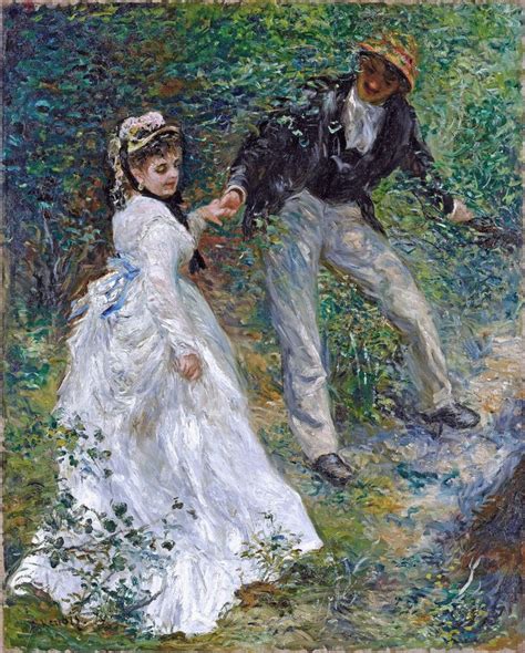 Auguste Renoir La Promenade 1870 Renoir Paintings Renoir Renoir Art