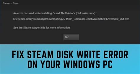 How To Fix The Steam Disk Write Error On Your Windows Pc
