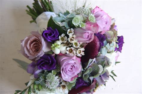 Learn about the color, season and price of your favorite wedding flowers from peonies to roses, anemones, hydrangeas and more. The Flower Magician: Seasonal Wedding Bouquet in Purple ...