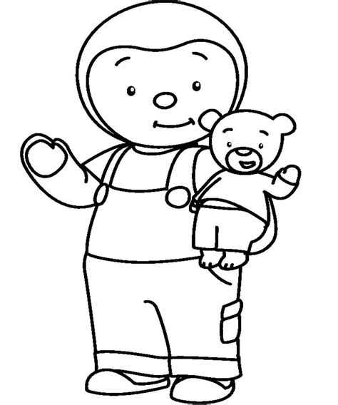 Coloriage Tchoupi