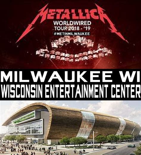 Metallica Milwaukee Entertainment Center Social Network Demo
