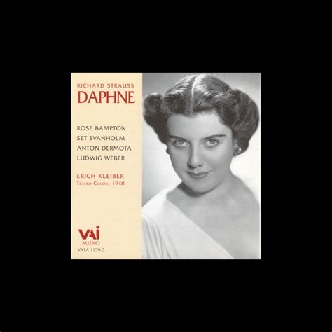 ‎richard Strauss Daphne Historic Recording 1948 By Anton Dermota