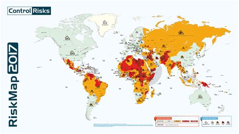 Riskmap 2017 Un Mapa De Posibles Riesgos En El Mundo Para El Año