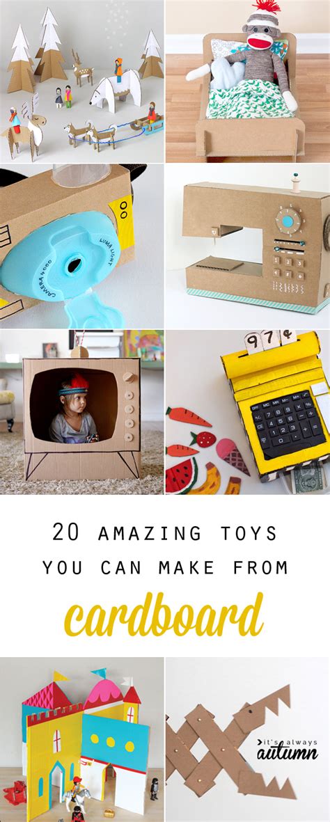 20 Coolest Toys You Can Make From Cardboard Its Always Autumn