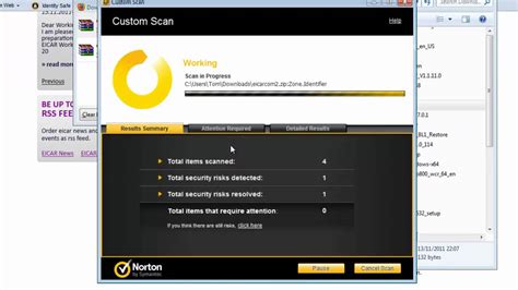 Check You Anti Virus With The Eicar Test File Youtube