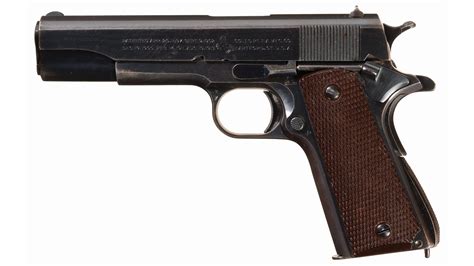 Scarce 1941 Production Colt Model 1911a1 Pistol Rock Island Auction