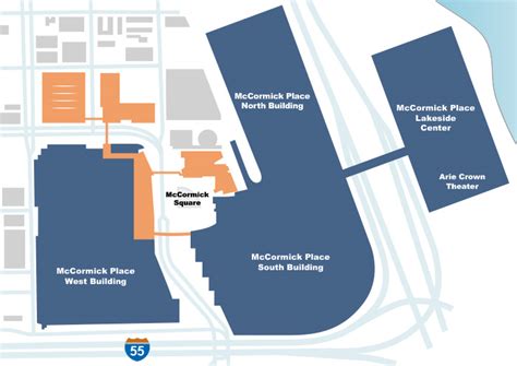 Map Of Mccormick Place Chicago Palm Beach Map