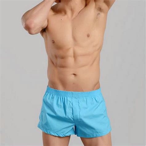 Aliexpress Com Buy Men S Underwear Loose Leisure Shorts Cotton Comfortable Men Boxer Shorts
