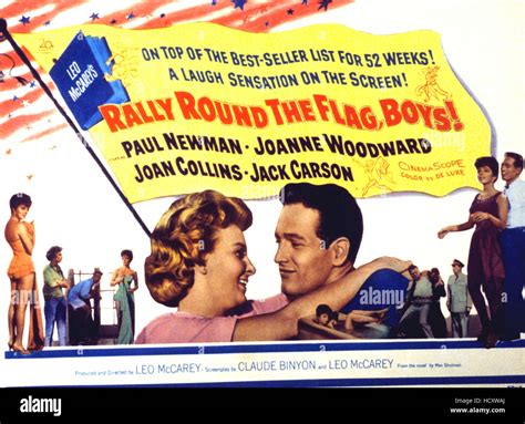 Rally Round The Flag Boys Joanne Woodward Paul Newman 1958 Tm