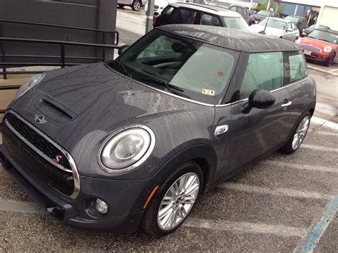 Thunder Grey Metallic Mini Cooper S Ht Just Got In Come See It At