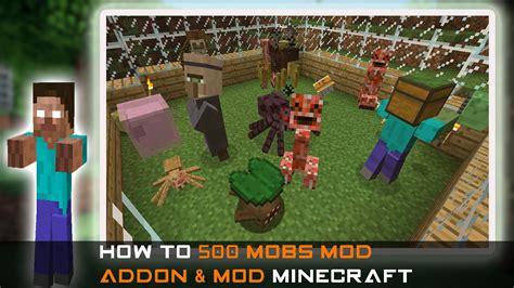 500 Mobs Mod For Minecraft Apk Pour Android Télécharger