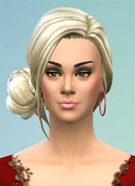 Birkschessimsblog Bun On My Side Hairstyle Sims 4 Downloads