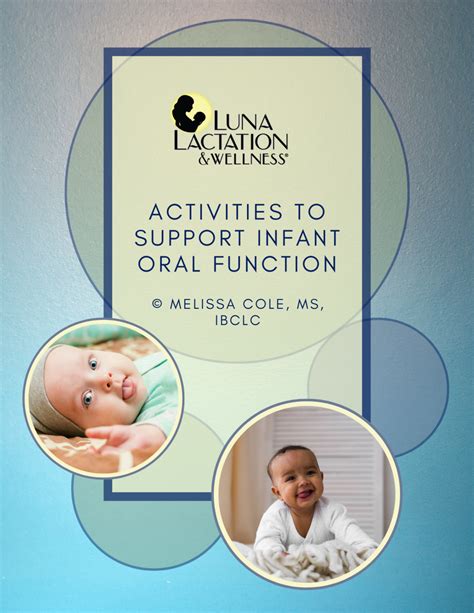 Activities To Support Infant Oral Function Luna Lactation Wellness