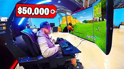Top 5 Most Expensive Fortnite Gaming Setups Youtube