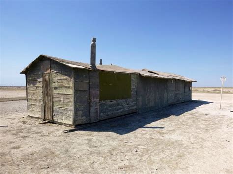 Abandoned duck hunting club bunkhouse, Atwell Island, Tulare County
