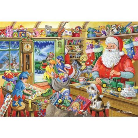 Santas Workshop 1000 Piece Jigsaw Puzzle From Jigsaw Puzzles Direct