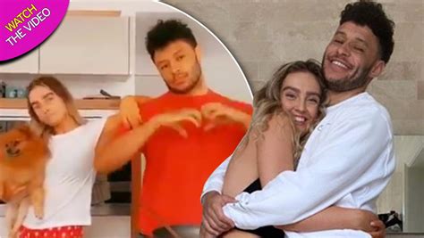 Perrie Edwards Wowed By Beau Alex Oxlade Chamberlain S Kitchen Dance Moves Mirror Online