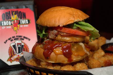 Hog Wild Burger Oblivion Taproom Orlando Fl