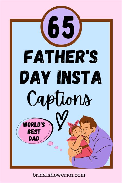 65 Father’s Day Captions For A One Of A Kind Man Bridal Shower 101