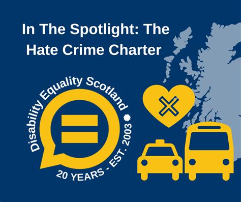 disability equality scotland at 20 hate crime charter disability equality scotland