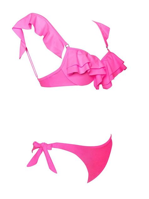 Konoha Hot Pink Ruffle Bikini Arelia S Dream