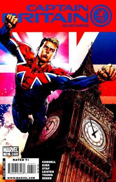 Captain Britain And Mi13 Nummer 13 Marvel Comics Old School Toys