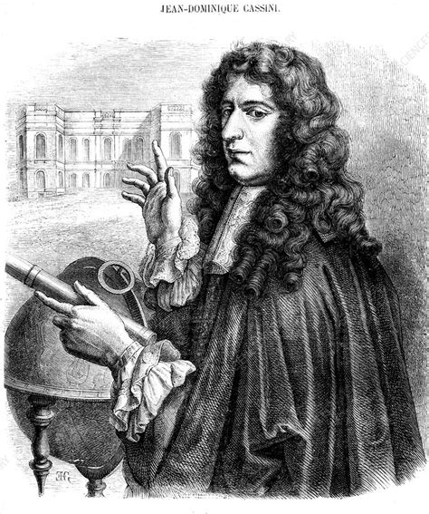 Giovanni Cassini Italian Astronomer Stock Image C Science Photo Library