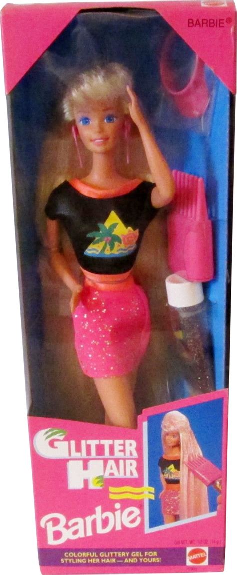 1993 Glitter Hair Barbie Doll 2 10965 Barbie Dolls Barbie Barbie I
