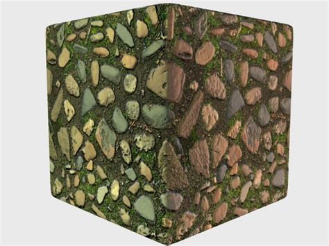Texture Other Mossy Cobblestone Stone